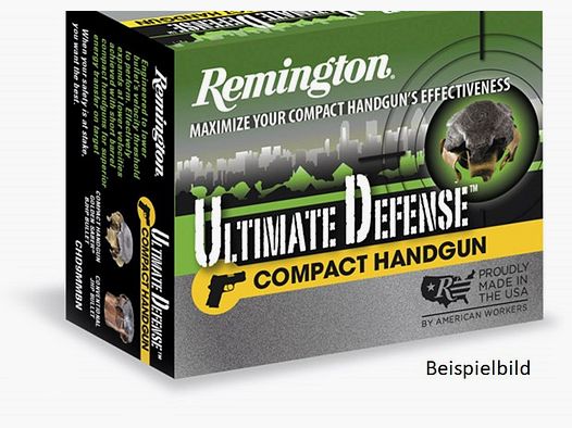 REM 28963 CHD9MMBN 9MM LUGER 124GR ULTIMATE DEFENSE COMPACT