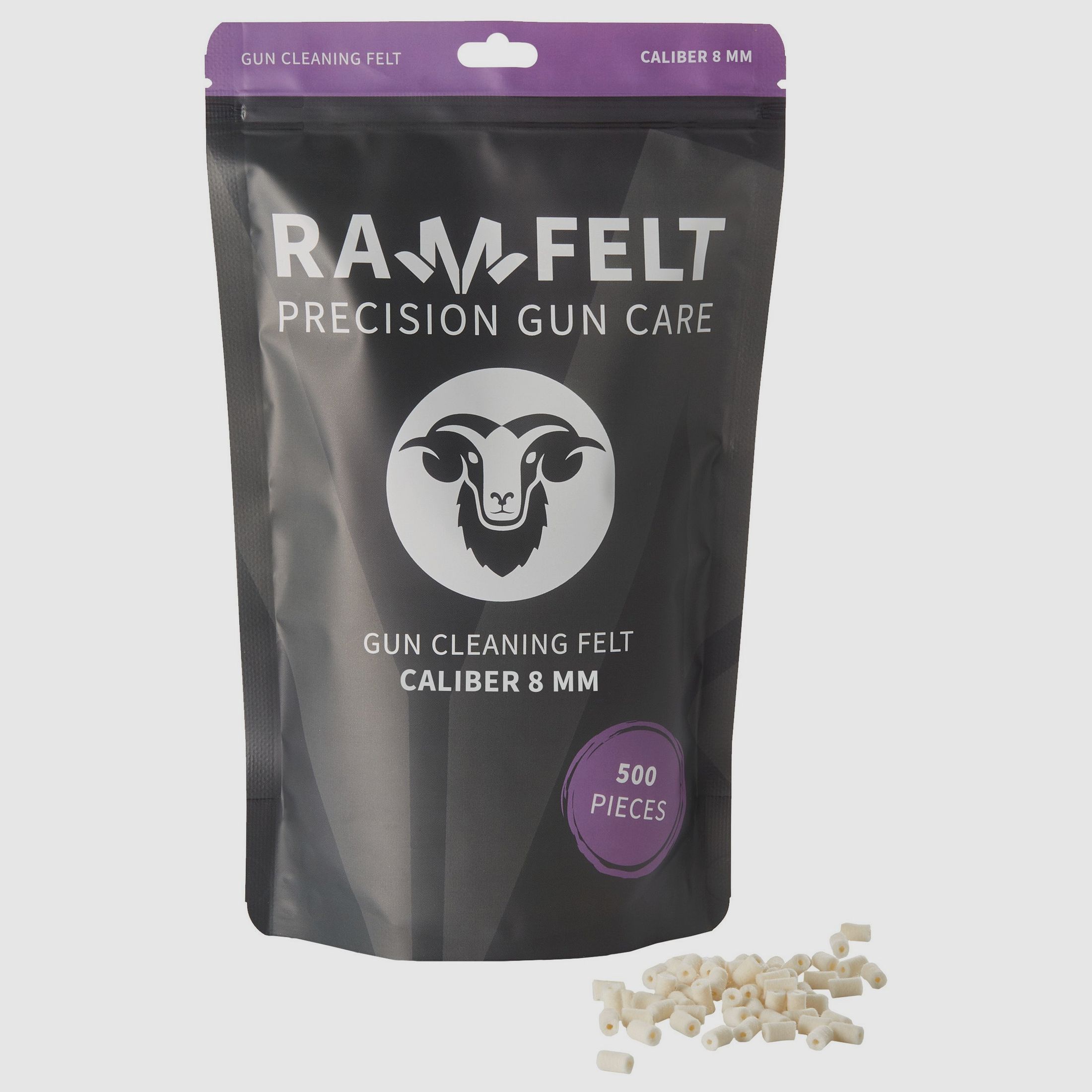Ramfelt barrel cleaner for rifles