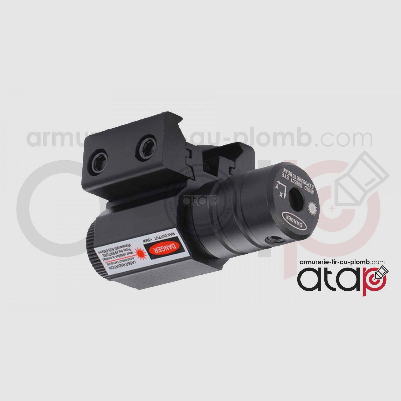 Puntatore Laser Verde compatibile con rotaia da 11 mm e 22 mm, immagine 2 di 2