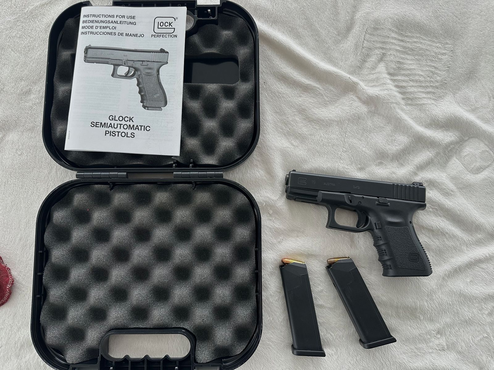Glock 19 in 9mm - eine der letzten Gen 3 aus 2009 - Kaum gebraucht - fast NEUWERTIG !