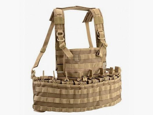 OUTAC MOLLE RECON CHEST RIG COYOTE TAN