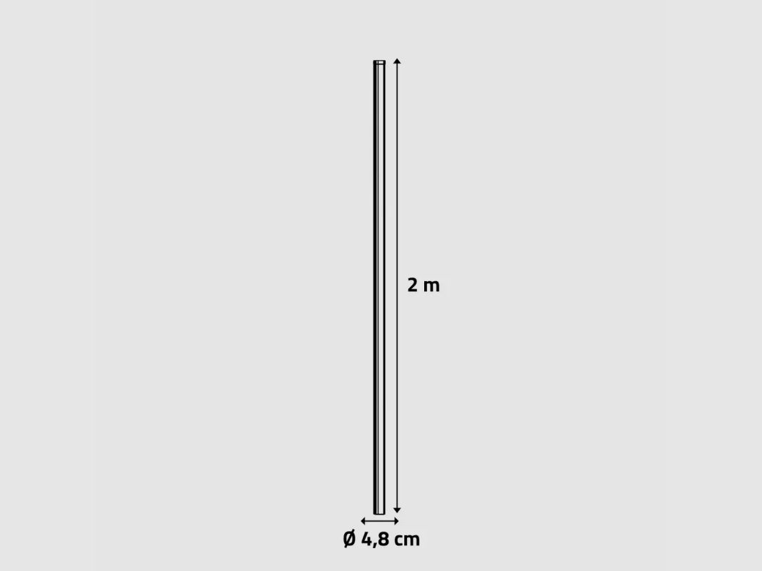 Komplettset 20 m PVC-Schweißgitterrolle - Maschenweite 100x50mm - Draht 2,5mm - Höhe 1,50 m, Bild 12 von 14