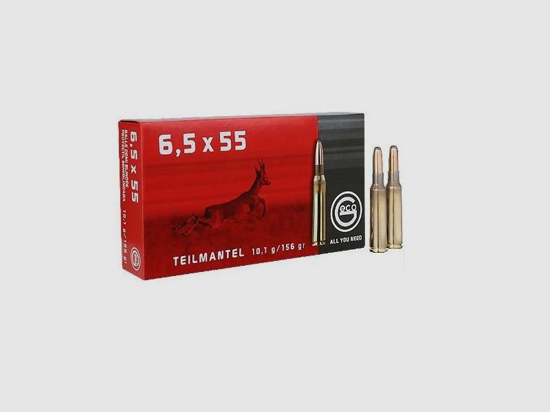 GECO 6,5X55 TM rifle ammunition 10.1 g, image 1 of 2