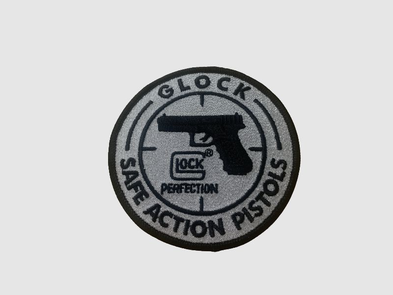 PATCH GLOCK "SAFE ACTION PISTOLS" - 90 MM