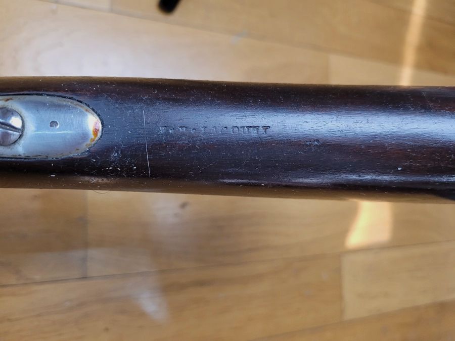 Magnifique fusil à silex modèle 1816 – Arme de Voltigeur – Saint-Étienne mai 1821 Beaux poinçons homogènes – Bois magnifiques Arme Rare, image 14 sur 30