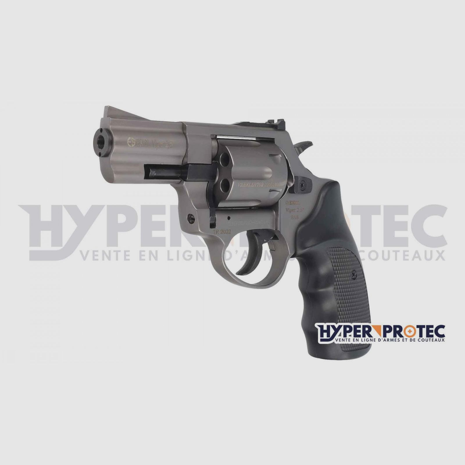 Ekol Viper 2,5" Grau - 9 mm - Alarmrevolver, Bild 6 von 6