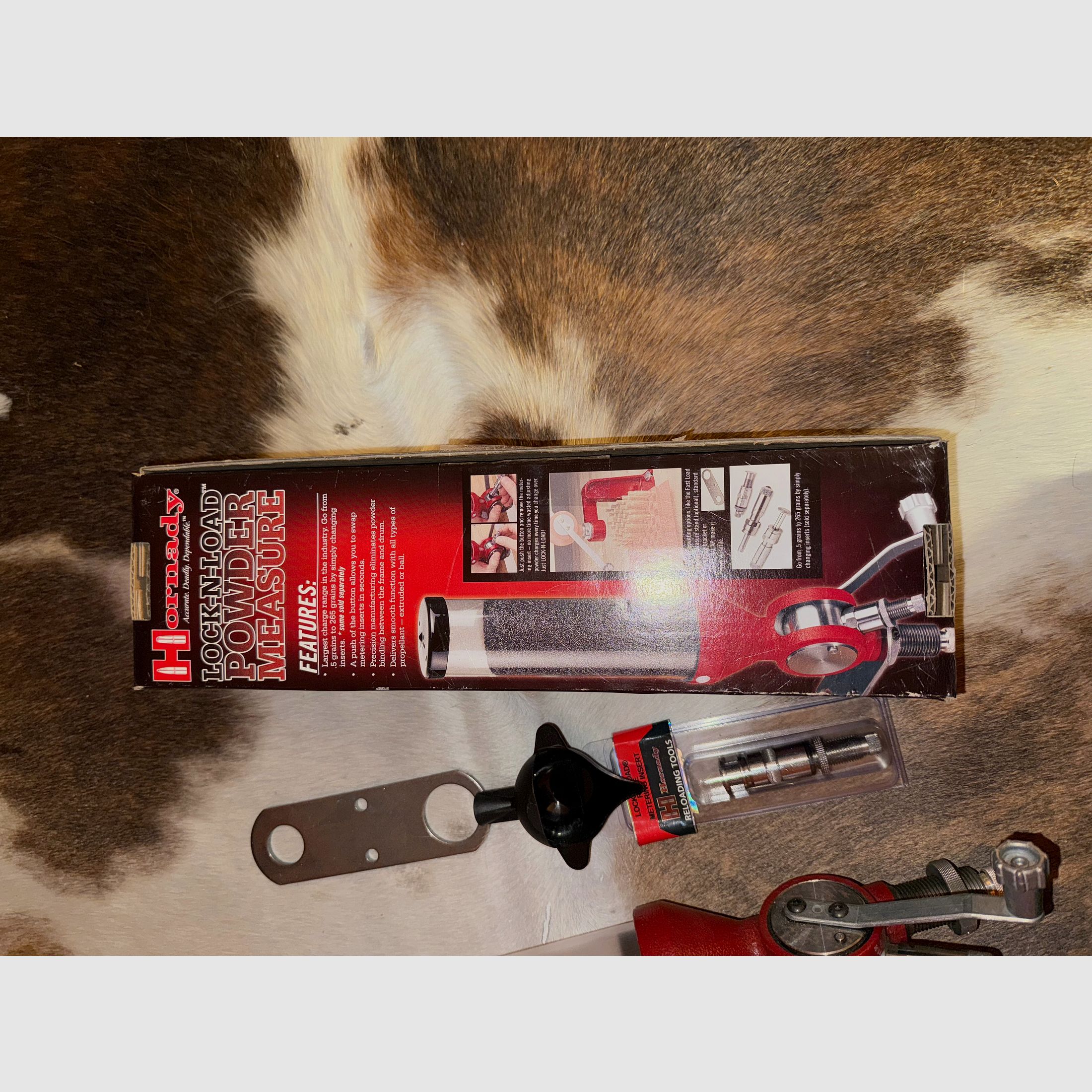 Hornady Lock-N-Load Pulvermessgerät (inkl. Gewehrmessinsert)