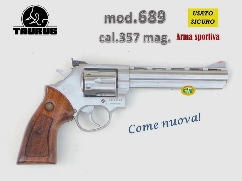 TAURUS 689 gebraucht Kal.357 mag. R.16070B, Bild 1 von 2