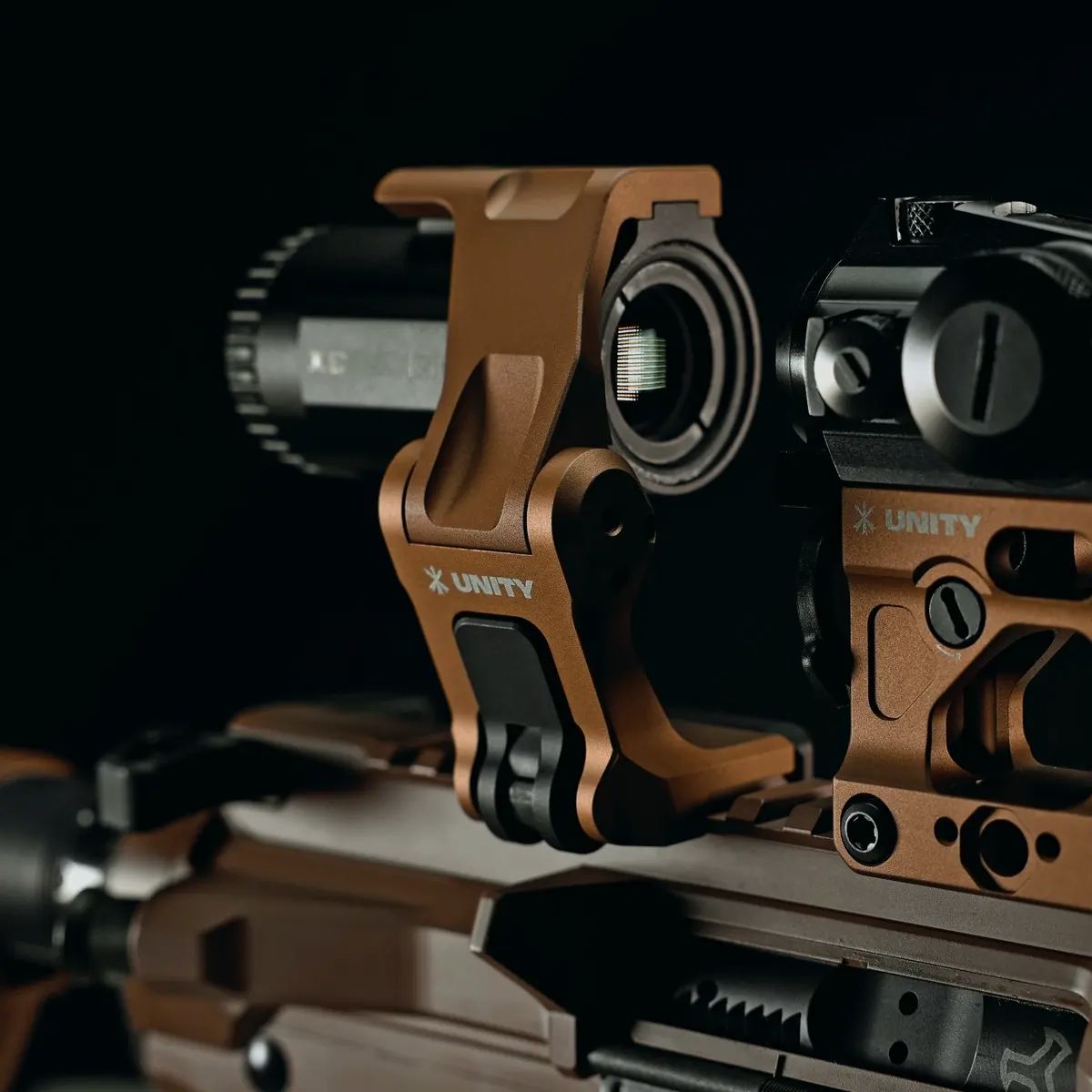 UNITY TACTICAL FAST FTC Omni montage pour magnificateur, FDE, image 3 sur 5