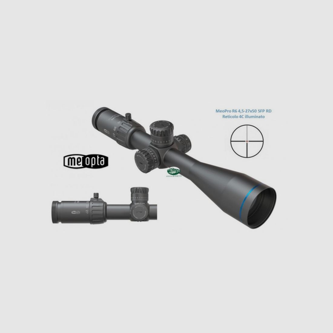 Meopta Optik Meopro R6 4,5-27x50 SFP RD Fadenkreuz 4C Art.394122 MEOPTA, Bild 2 von 2