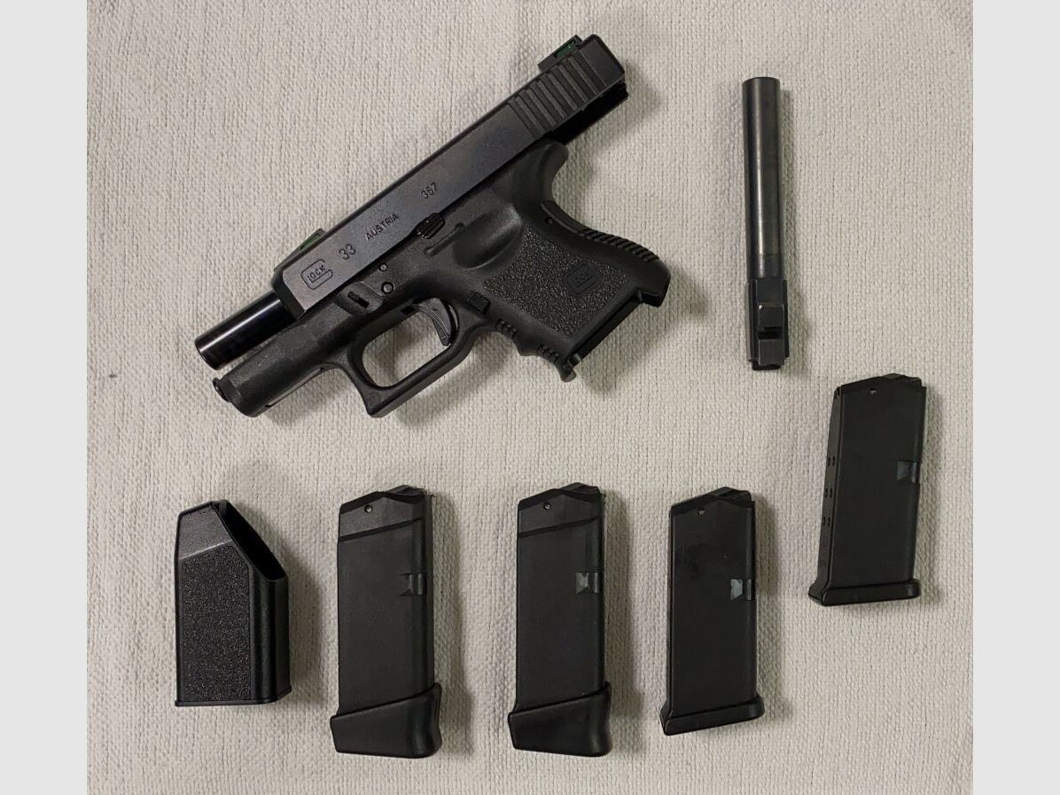 Glock 33 mit 2.tem Lauf