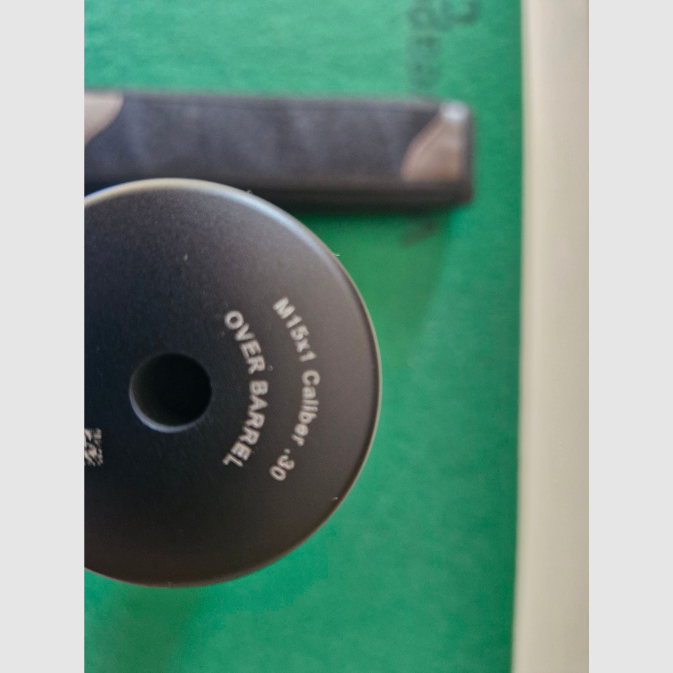 Blaser over-barrel silencer for caliber .30 in M15x1 + Blaser silencer protection