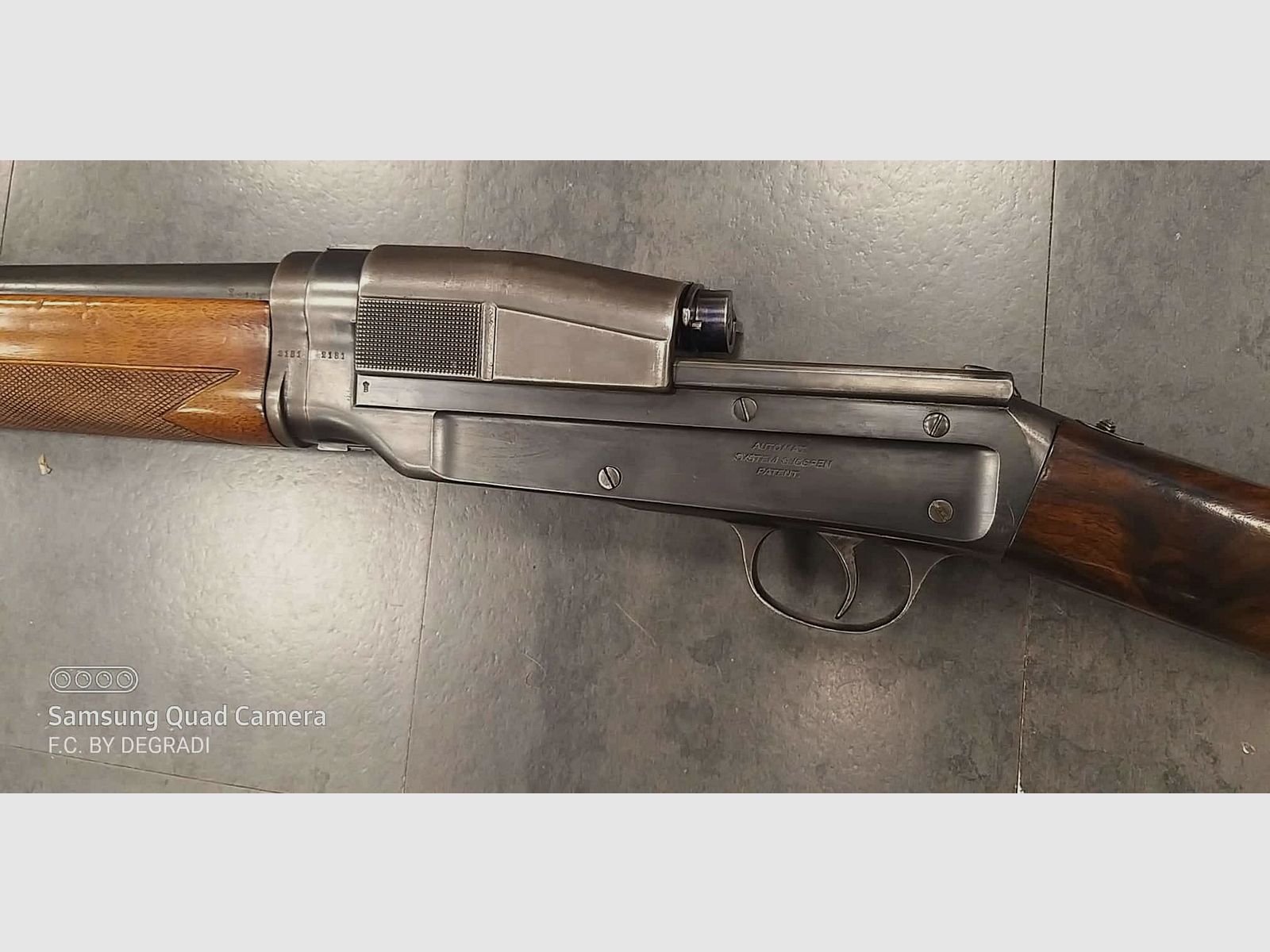 Sjögren Inertia Halbautomatisches Gewehr Kaliber 12, Bild 5 von 6