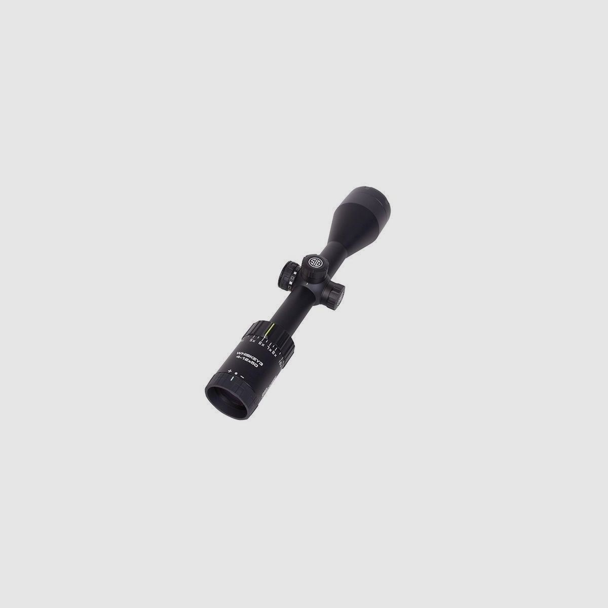 WHISKEY3 Zielfernrohr 4-12x50 mit Quadplex Absehen