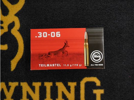 Geco 30-06 demi-blindée 170 grs