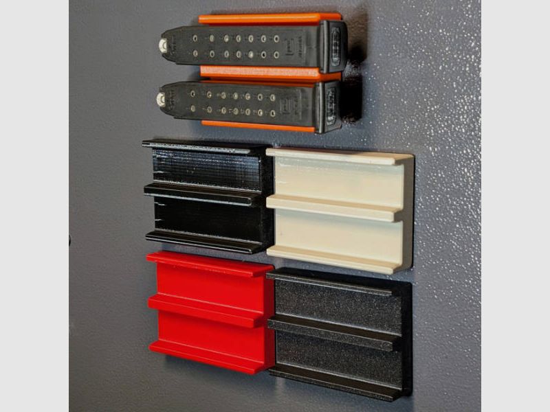 Magnetischer Magazinhalter für 23mm Breite Magazine für Waffenschrank - UltraCompact - Zubehör für den Waffenschrank