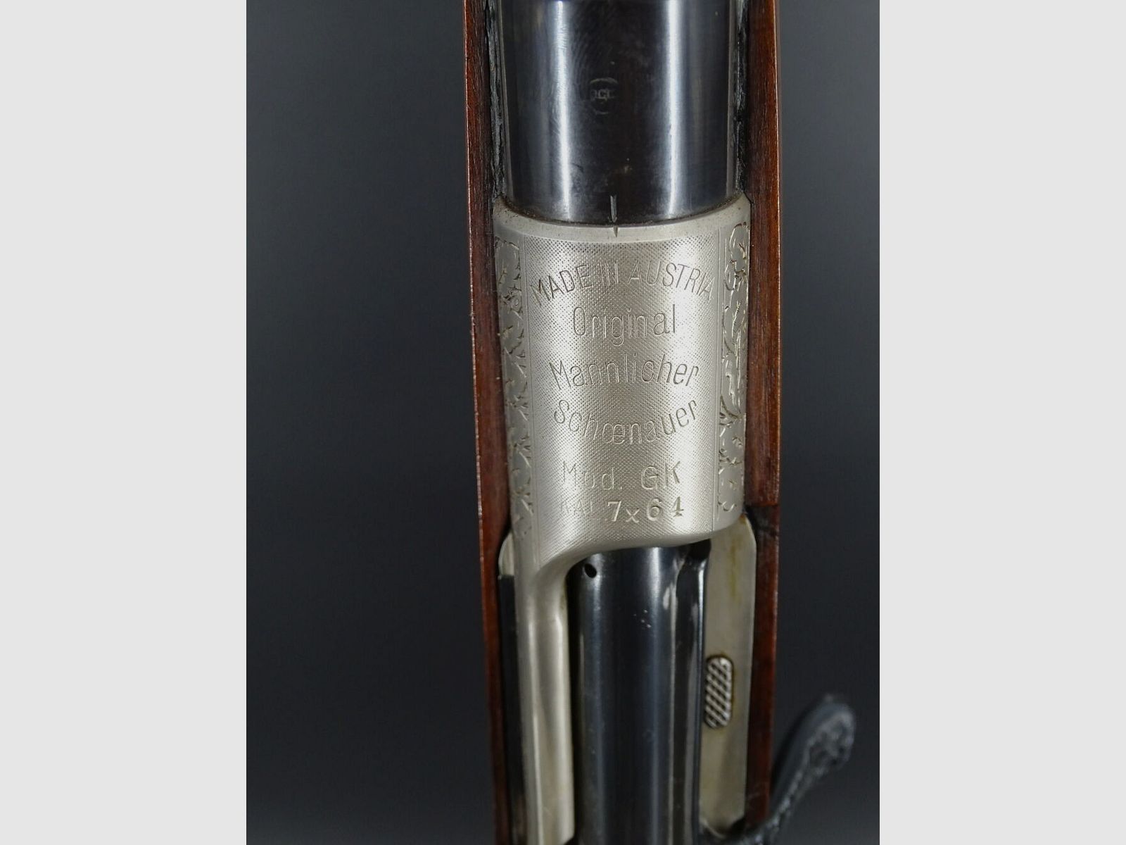 Steyr Schoenauer Mod GK VOLLGRAVUR Kaliber 7x64 Kahles Stahl Diasta 8x52 GK Sammlungsauflösung