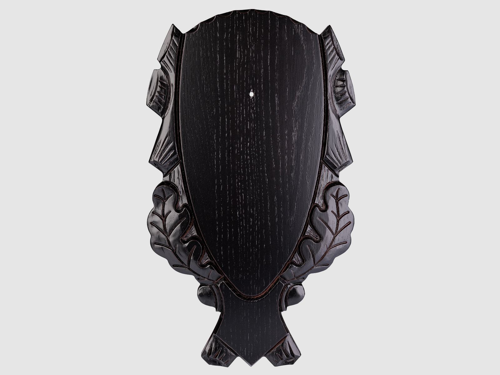 Hirschschild Eiche geschnitzt dunkel