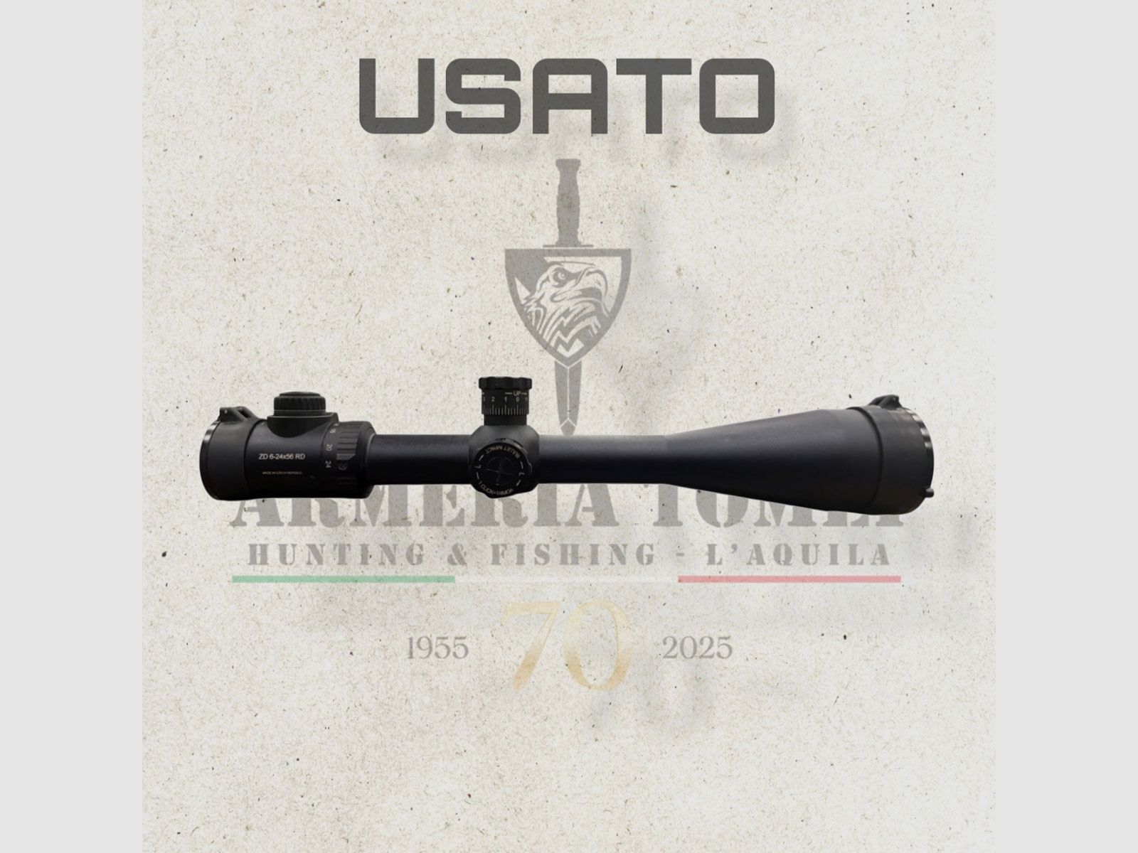 USADO – ÓPTICA – MEOPTA – MEOPTA ZD 6-24X56 MILDOT2 (MOA)-L-30-ILUMINADO, imagen 3 de 5