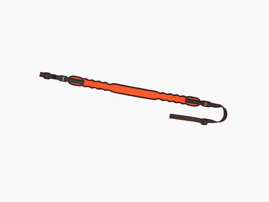 Niggeloh Flintengurt Neopren mit Schnellverschluss | orange