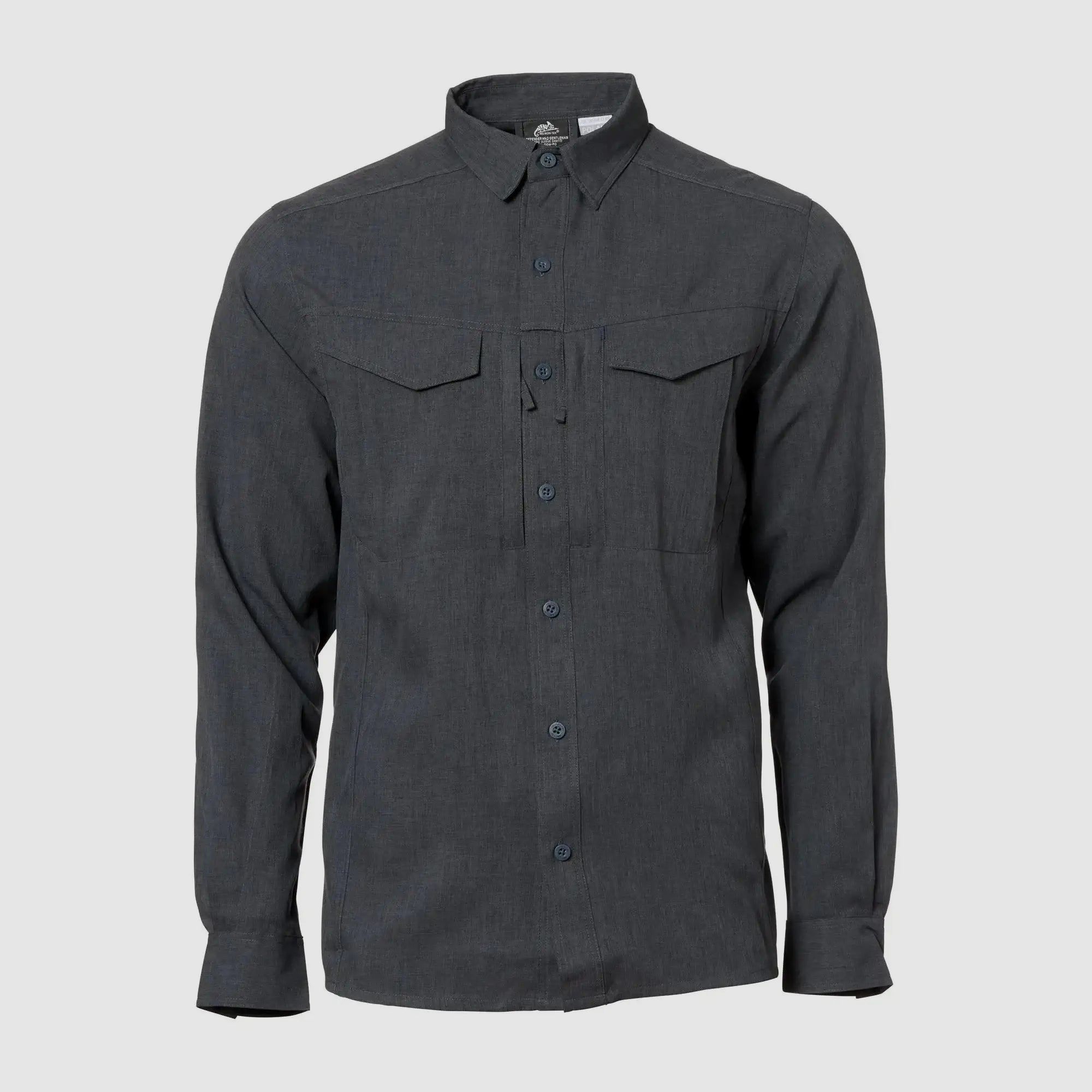 Helikon-Tex Helikon-Tex Hemd Defender MK2 Gentleman Shirt melange zwart grijs - S Heren