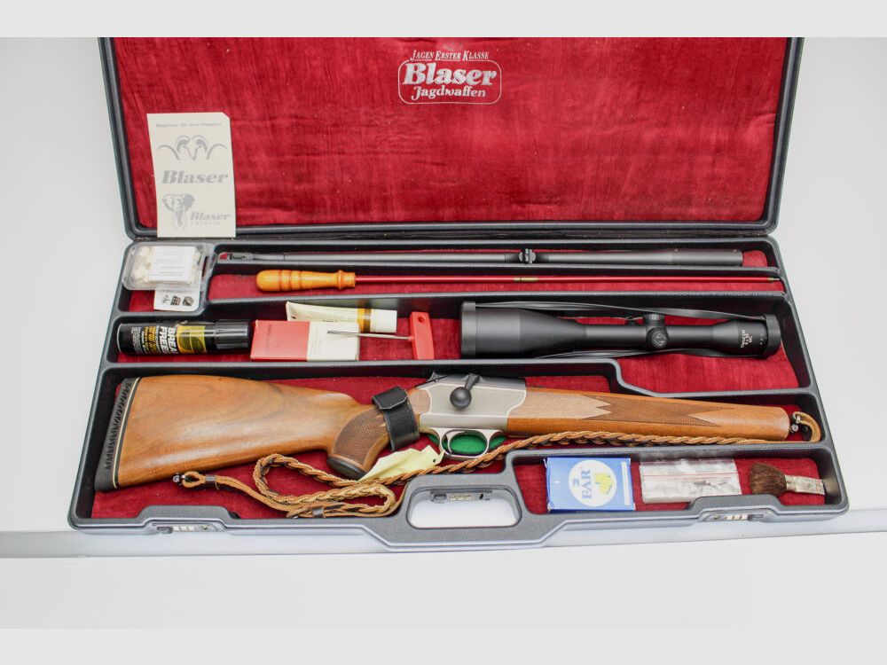 Repetitiegeweer Blaser R93 Kal. .338 Win Mag met Zeiss Diatal ZM 8x56MC .338WinMag, afbeelding 1 van 11