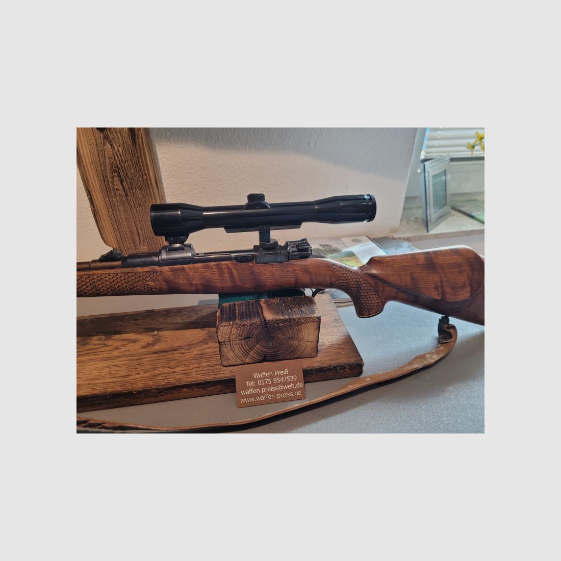 Repetierer M98 Winchester .243 Nussbaumholz