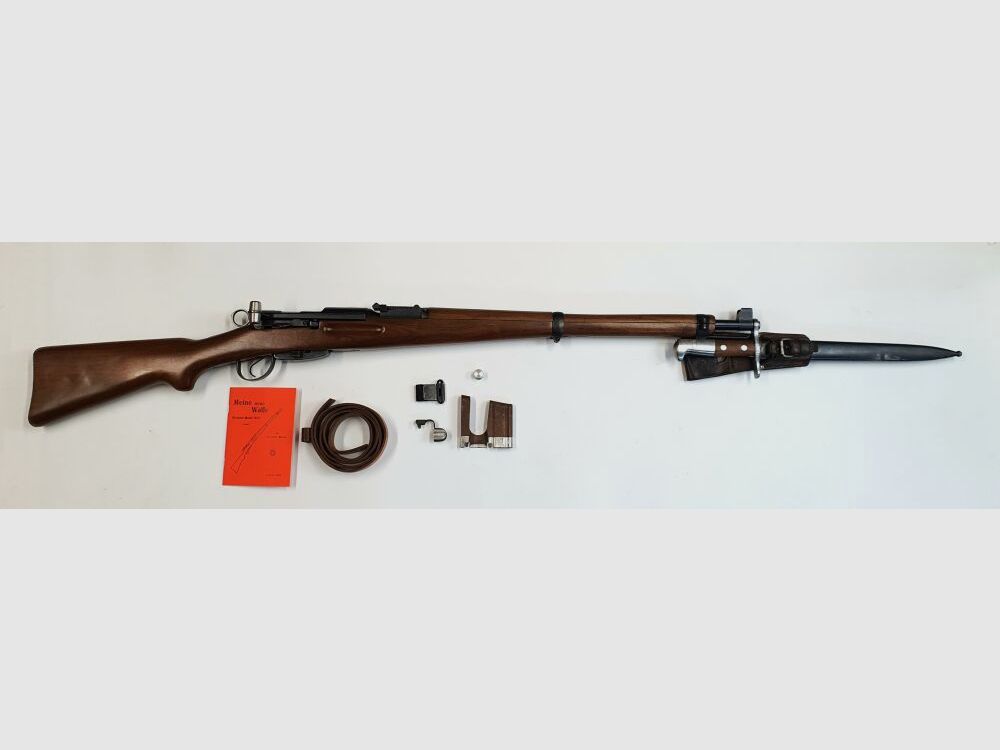 Waffenfabrik Bern Repetierbüchse Waffenfabrik Bern Schweizer K31 Kaliber 7,5x55swiss komplett nummerngleich + Bajonett