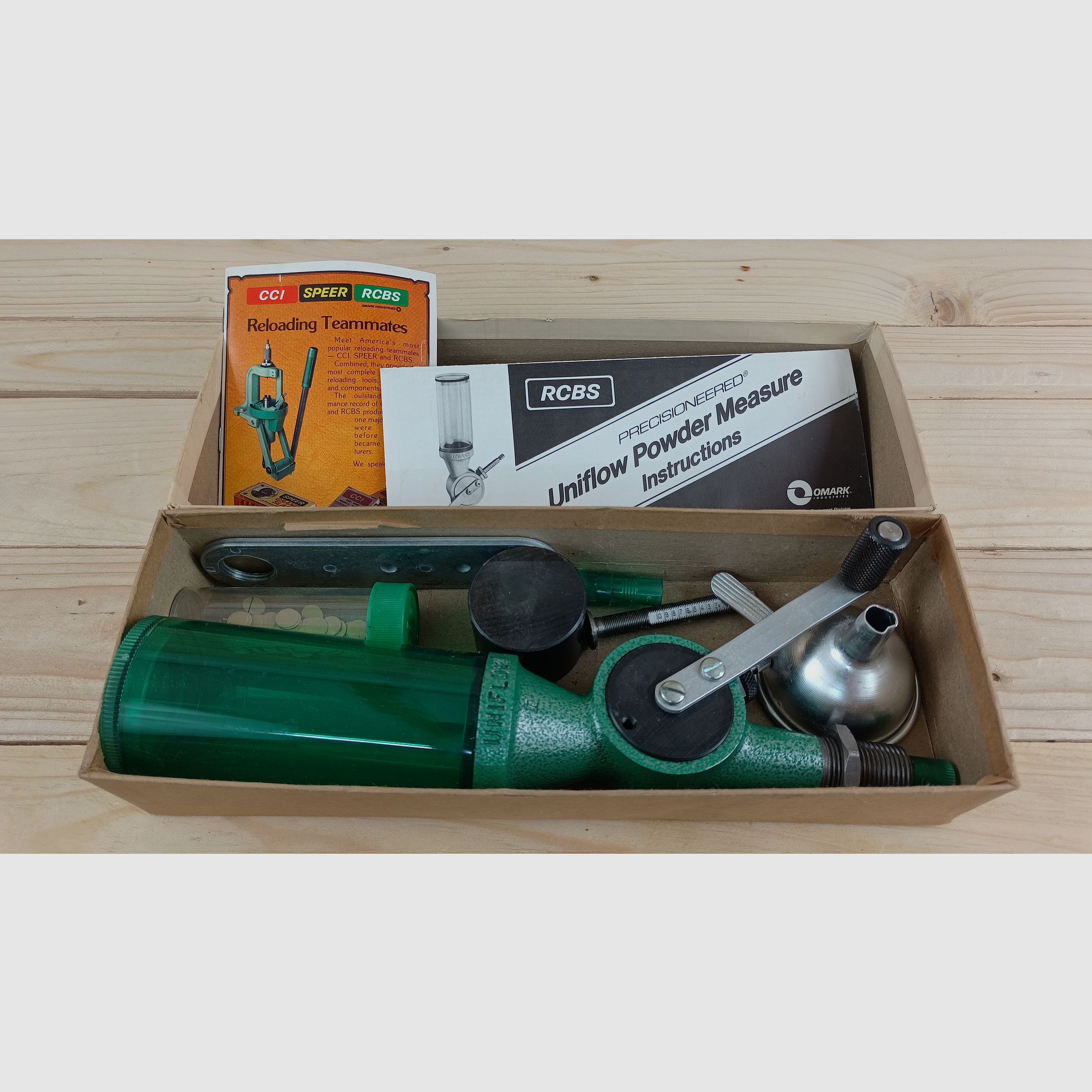 RCBS Set completo Rock Chucker, .357 Magnum e 9mm Luger *set top*