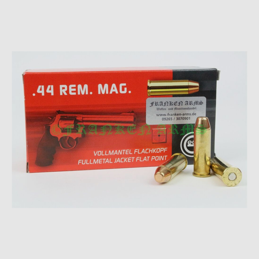 GECO .44 Mag. VM-FK 230gr. 14,9g 50 Stück Staffelpreise