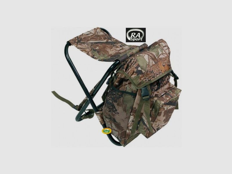RA SPORT stool with backpack camo BC35Z