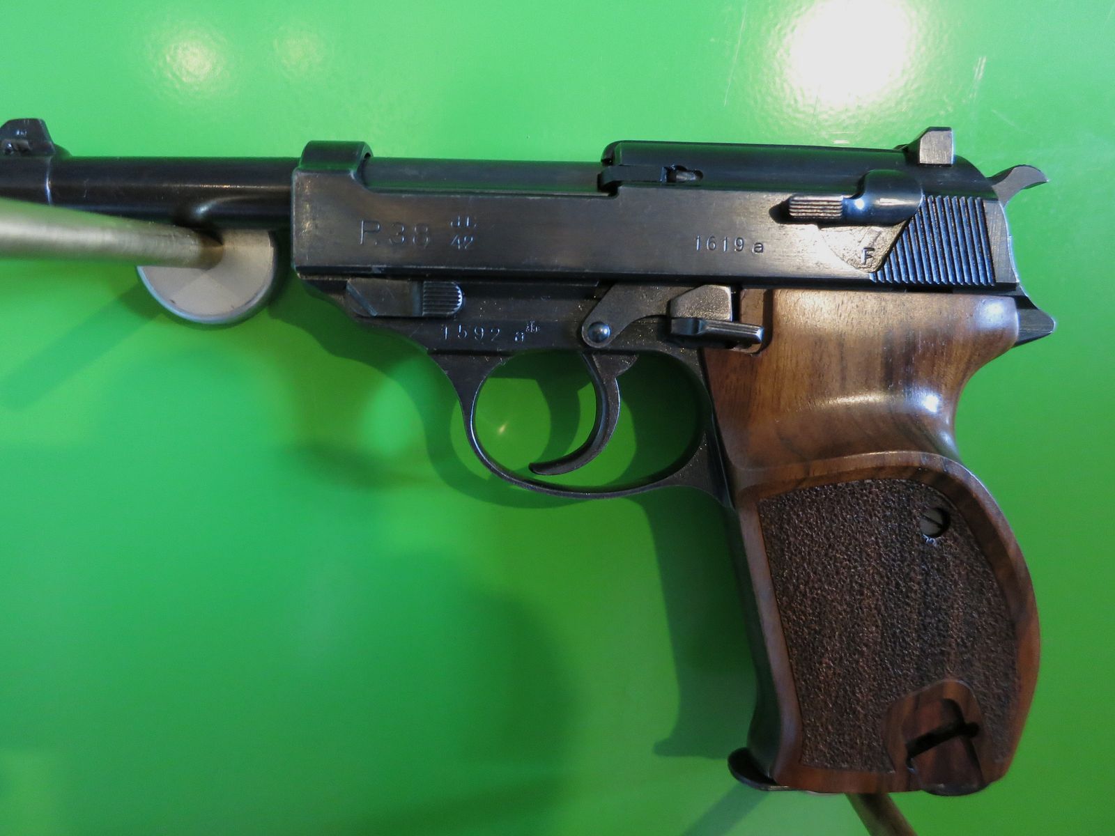 HP Walther P38 (P.38), Wehrmacht ac 42, WaA 359, 9 mm Luger, orig. Walther/Zella-Mehlis      #54-