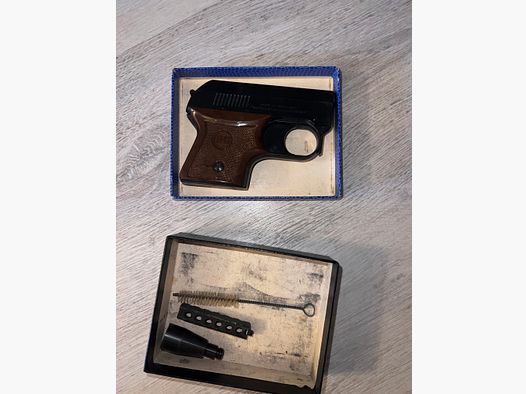 Röhm RG 3s pocket pistol 6mm Flobert – Vintage collector's item – PTB 33
