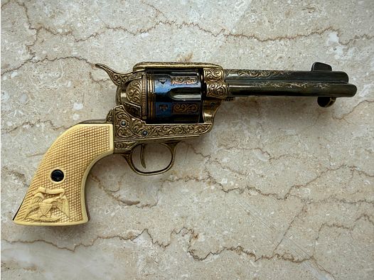 Revolver "COLT Peacemaker“, US Kavallerie 1873, verzierte Dekowaffe