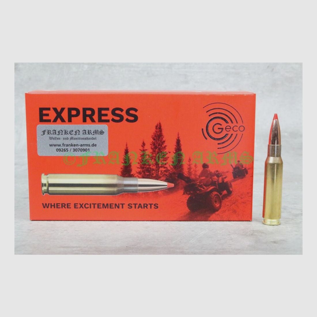 Geco Express .308 Win. 165gr. 10.7g 20 pieces tiered price