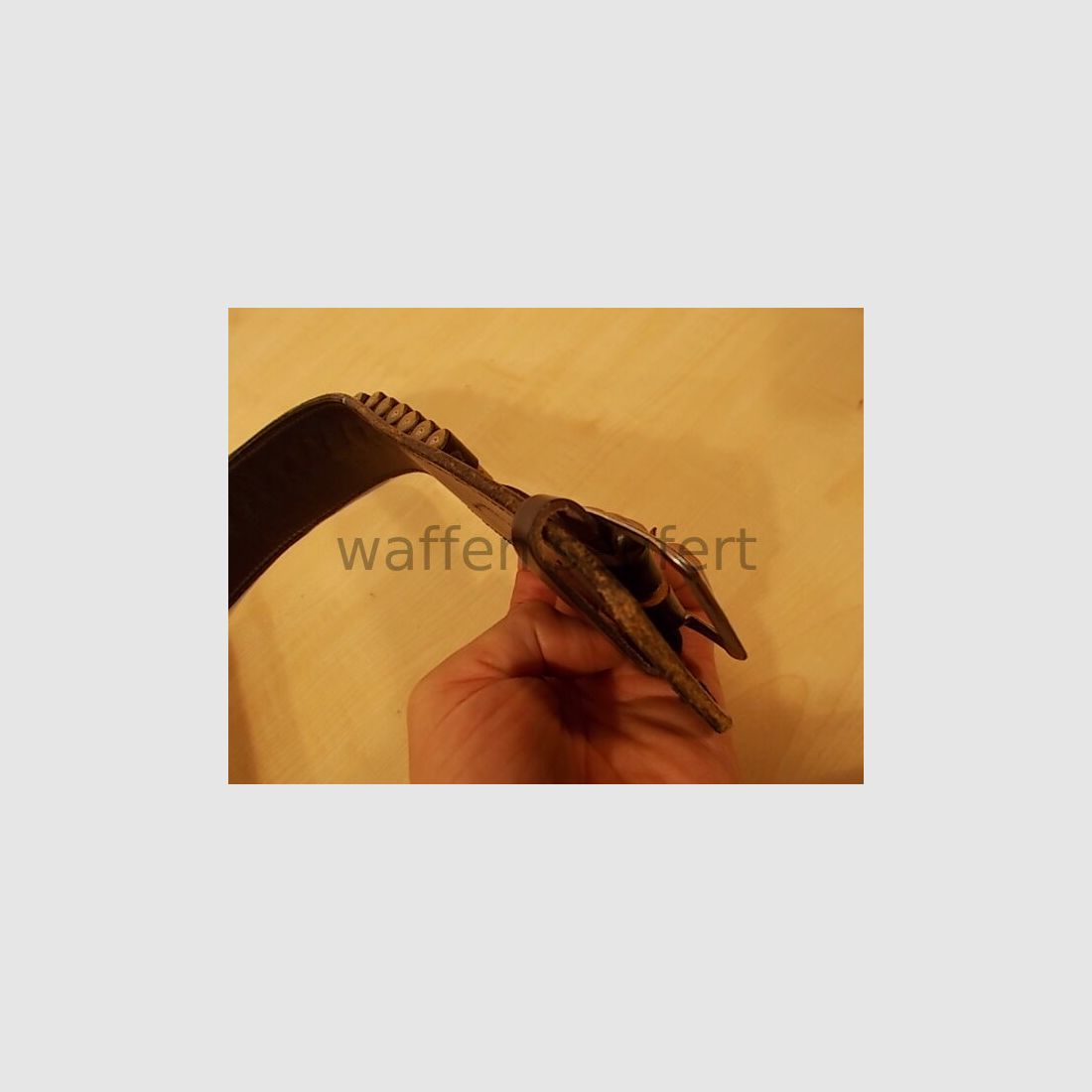 Bucheimer Westerngürtel + Holster für 6" Western-Revolver