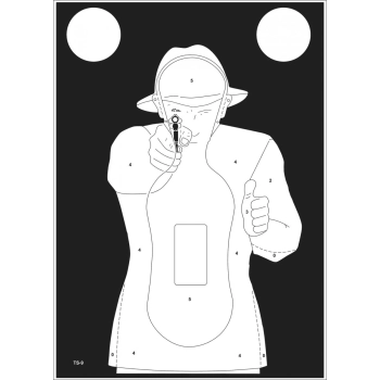 TS-9 “FRANCUZ” shooting target