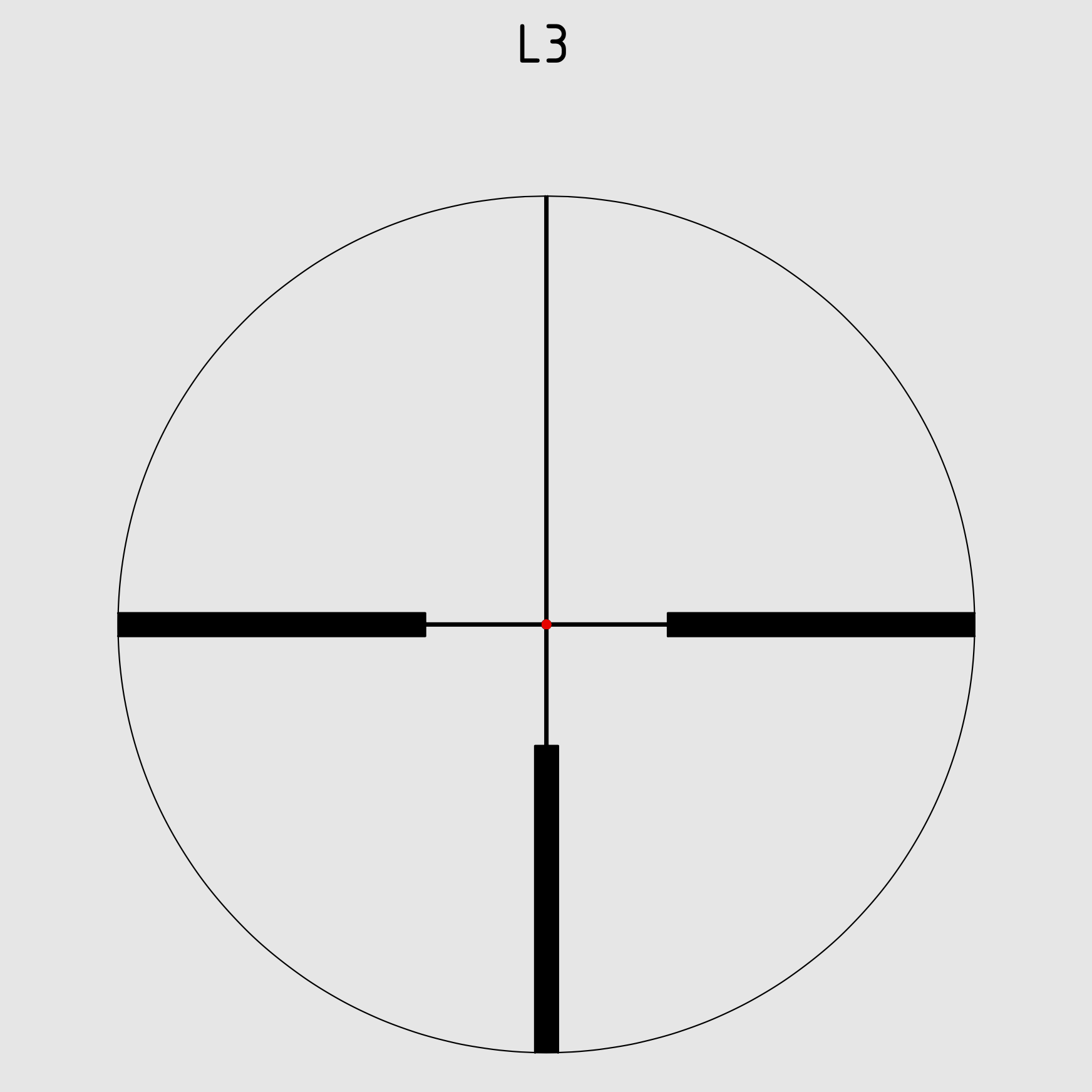 Schmidt und Bender Zielfernrohr 2,5-10x56 Klassik LM L3 Absehen