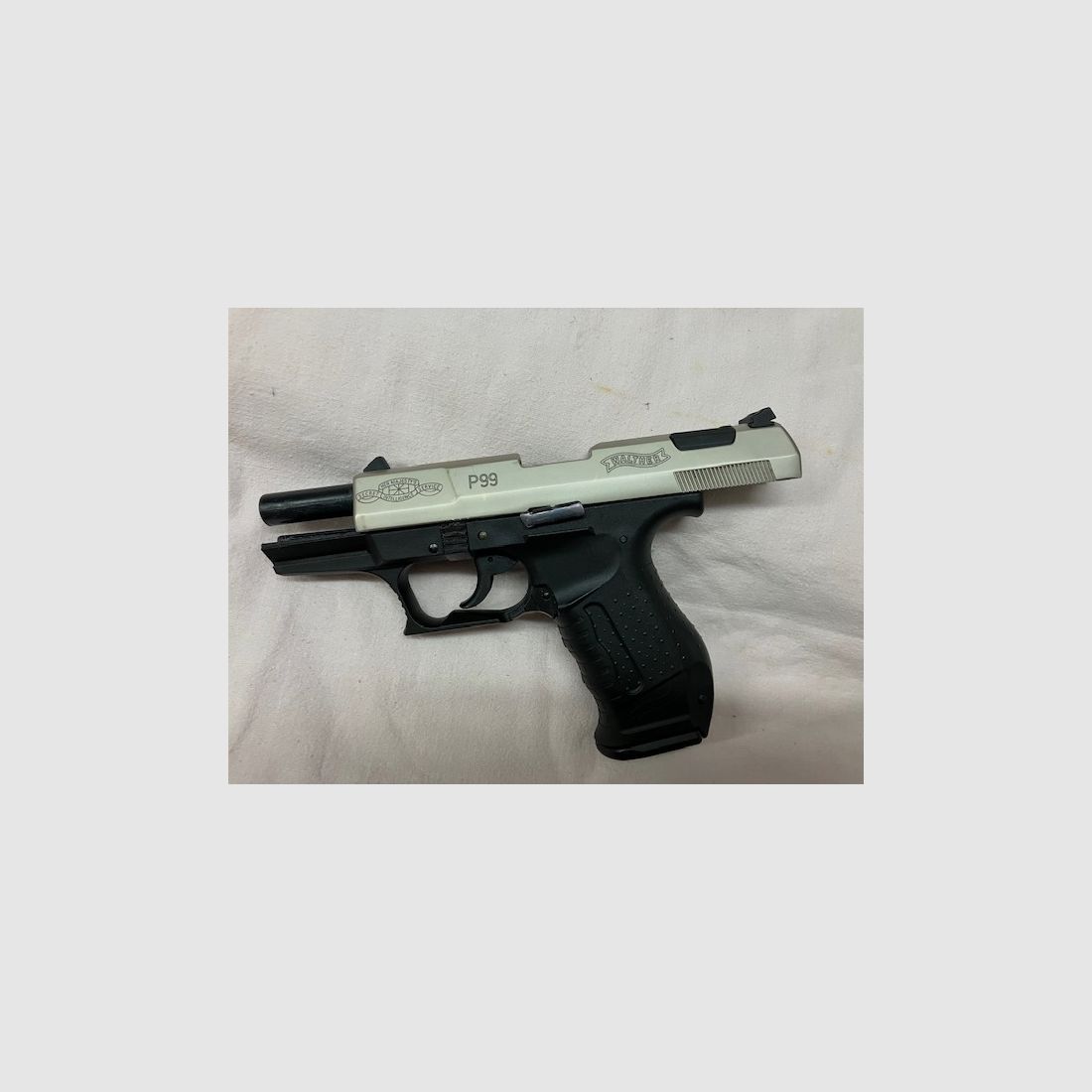 Walther P99 Schreckschuss Pistole 9 mm P.A.K. bicolor 