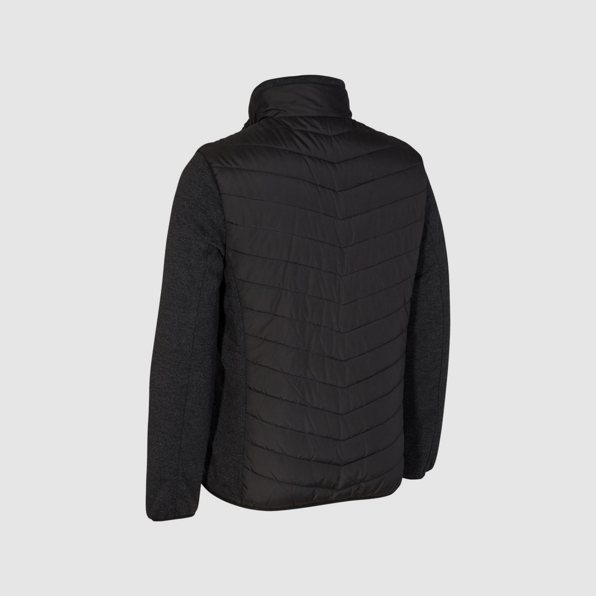 DEERHUNTER Moor Wattierte Jacke mit Strick Black