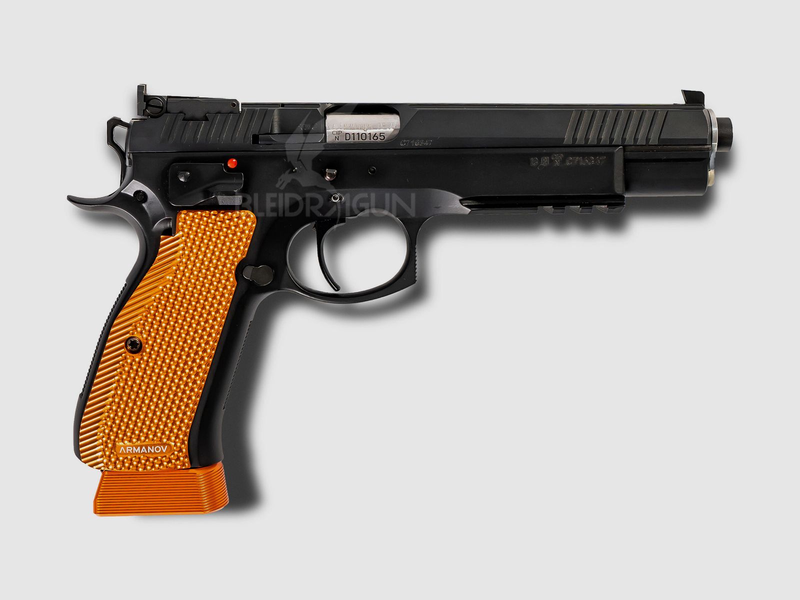 BLEIDRAGUN`s Pro Tuning Taipan Orange Armanov - CZ 75 SP-01 9mm Luger