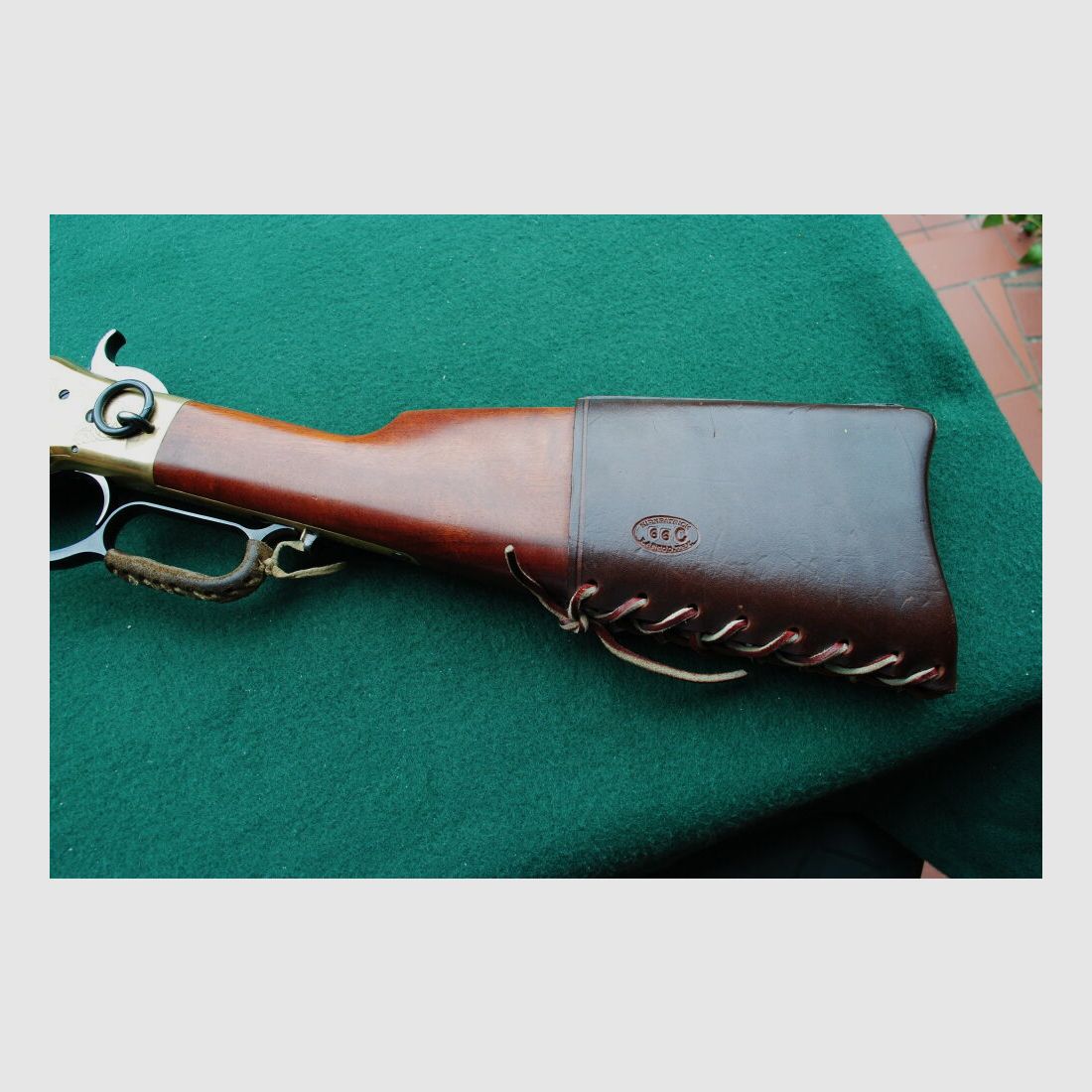 Win. 66 Carbine, Indian Head graviert, komplett CAS überarbeitet