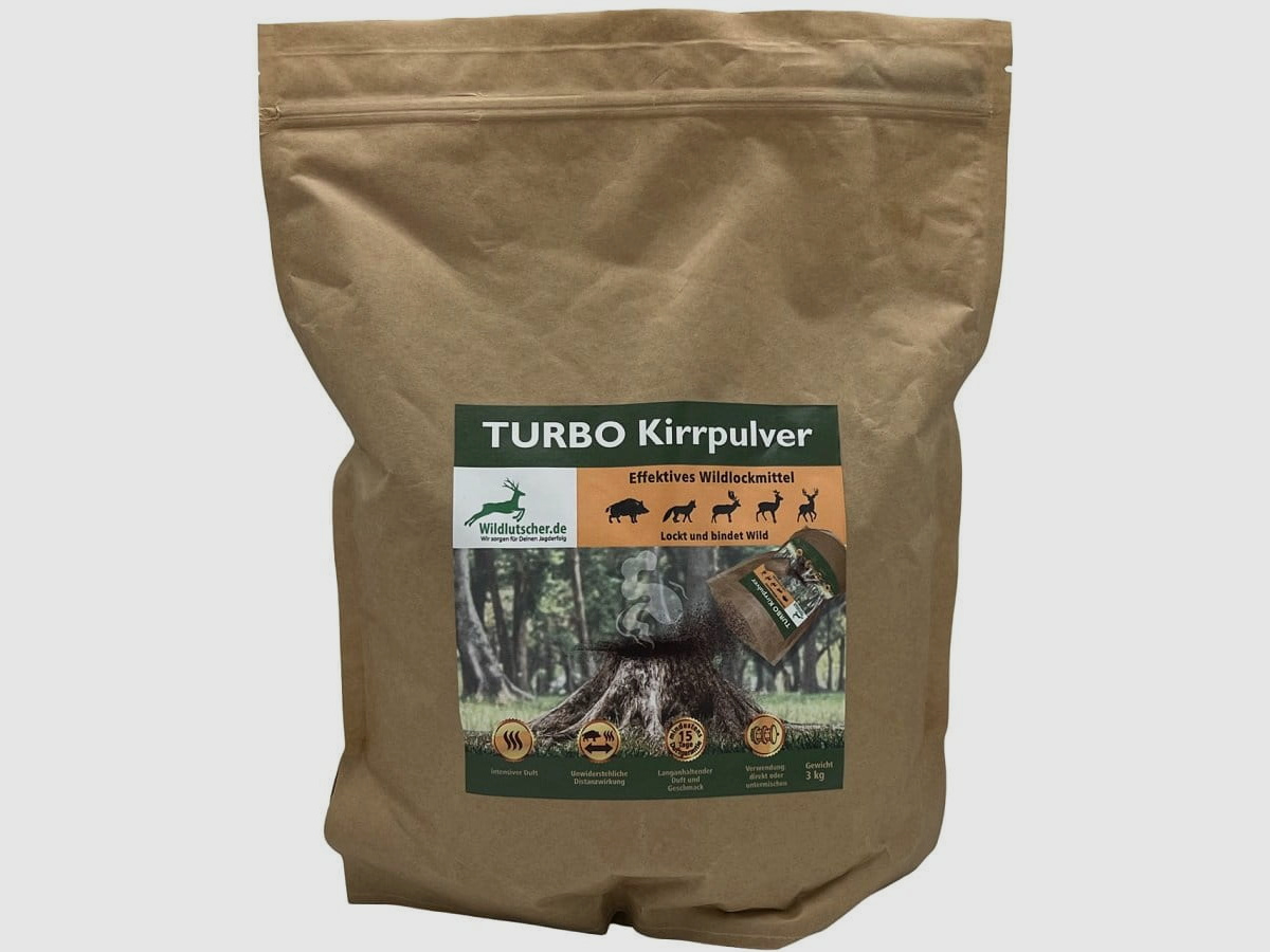 Wildlutscher Turbo Kirrpulver