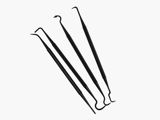 Waffen Reinigungs-Instrumente 4er-Set