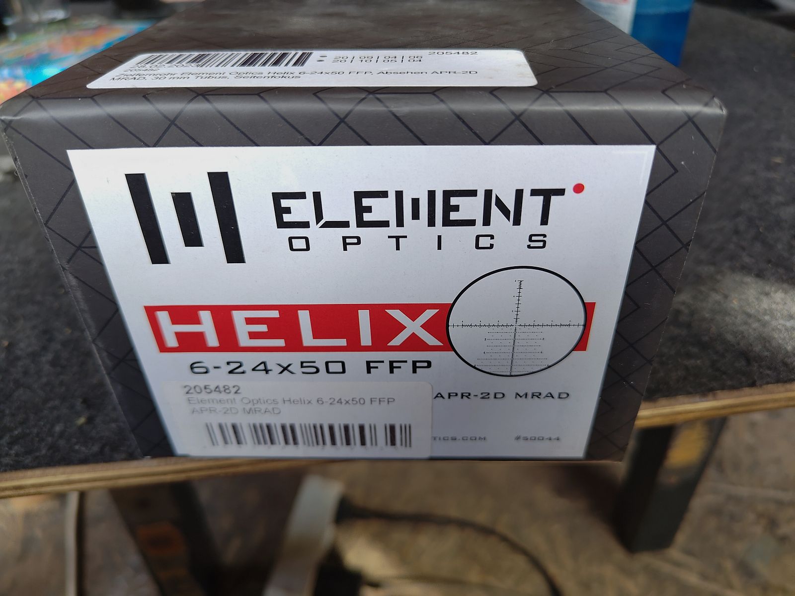Scope jak nowy Element Optics 6-24x50 FFP MRad APR-2D