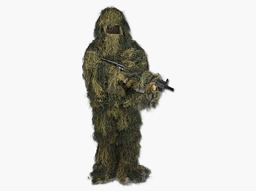 MFH MFH Tarnanzug Ghillie 4-teilig woodland