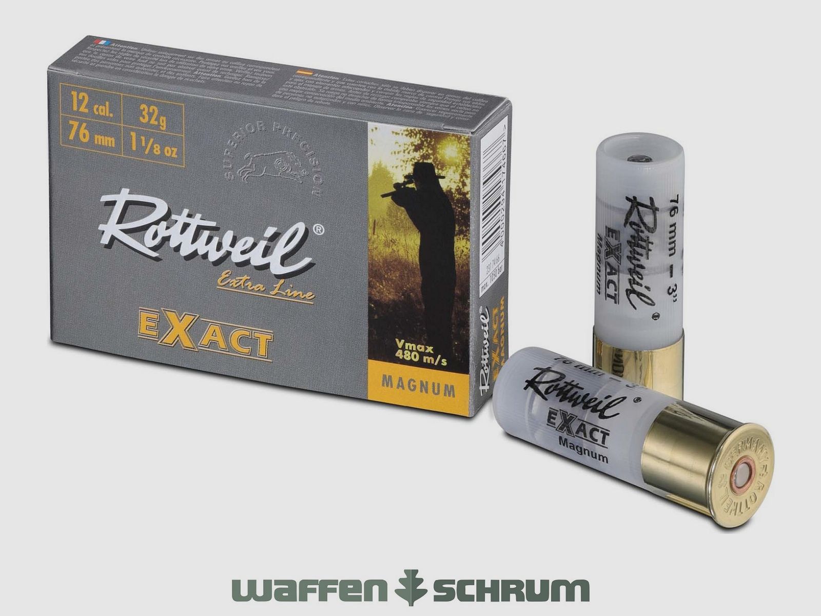 Rottweil EXACT Magnum 12/76 32g