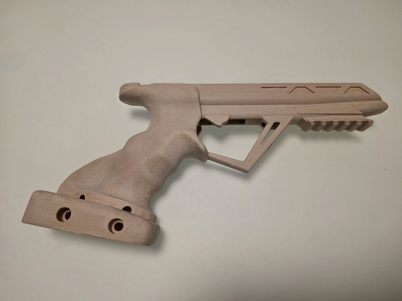 Matchgrip voor Diana Chaser Bandit Airbug hout PLA - populierenhout 3D print