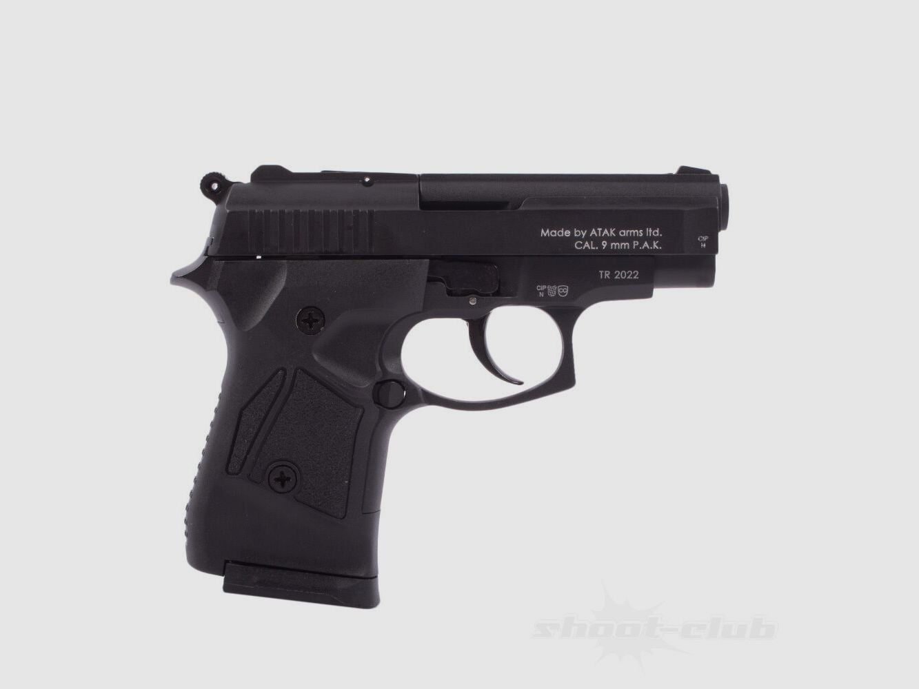 Zoraki 914-P schreckschusspistool 9mm P.A.K. geblauwde