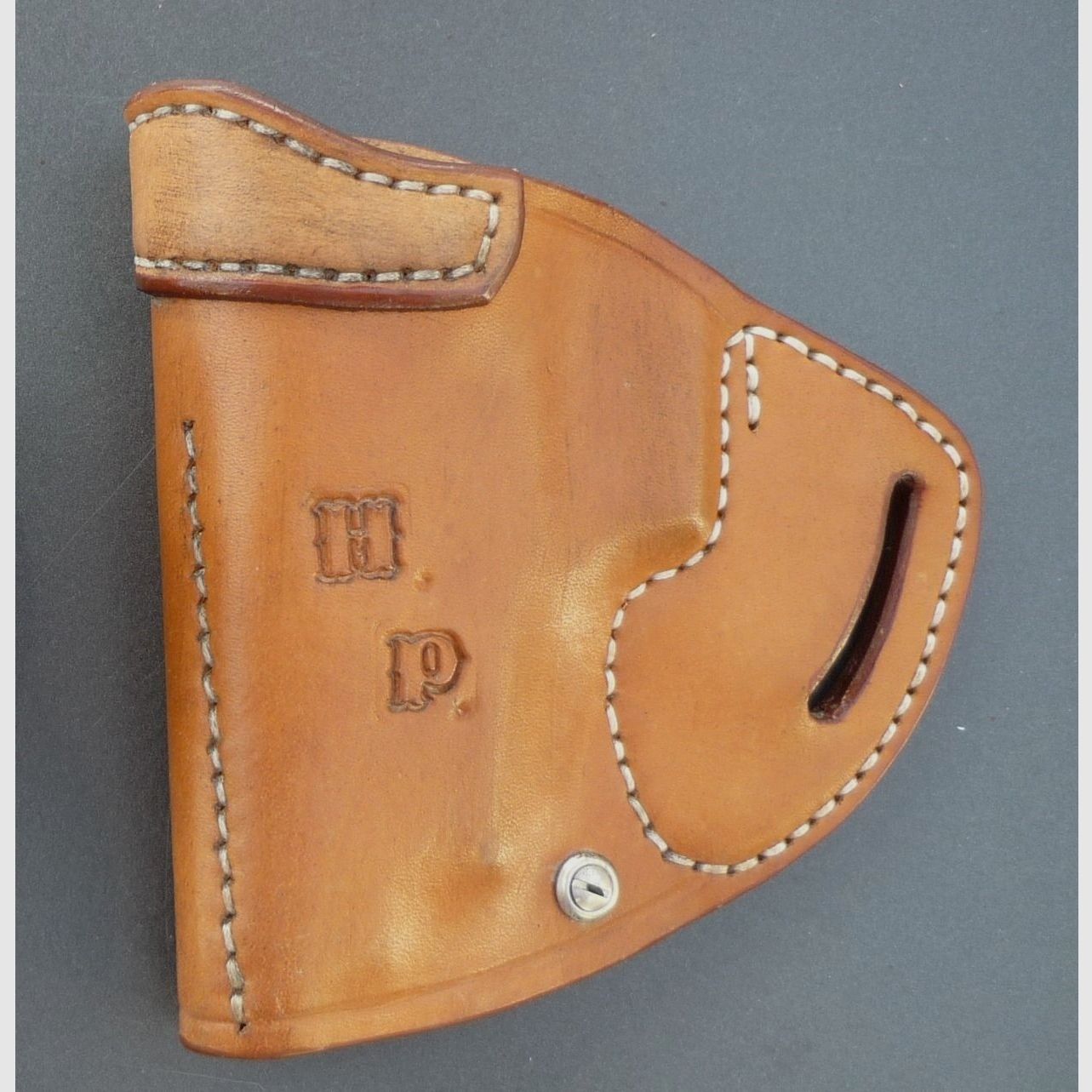 HKDesign Holster Art. Nr. 035 "Secret Service" Holster für SIG 226 mit eingenähten Lederkornschienen  für  Linkshänder